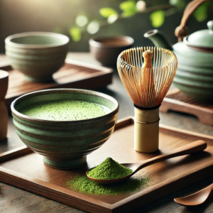 Matcha Tea Set – Bamboo & Ceramic Edition